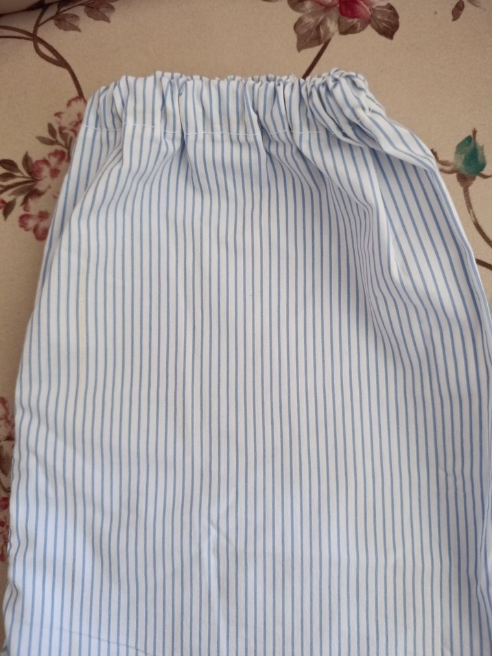 Mavi Çizgili Kısa erkek çocuk Pijama Altı - Görsel 3