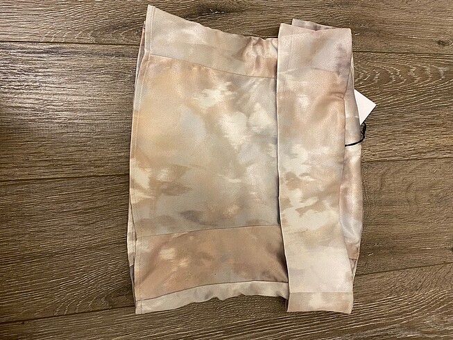 Bershka bershka straplez desenli crop