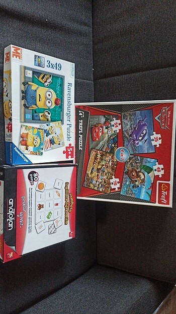Puzzle ve ingilizce tombala