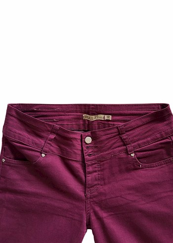 Trendyol & Milla Bordo Kadın Denim Pantolon