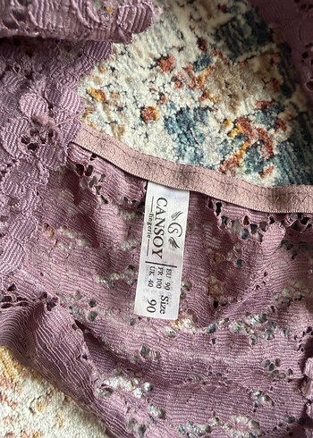 universal Beden İntimissimi Lila Dantel Bohem Bralet