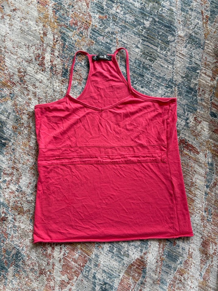 Pembe V Yaka Kadın Spor Atlet - Görsel 2