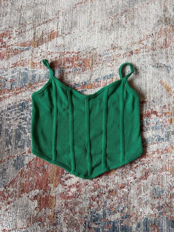 Yeşil büstiyer - Görsel 2