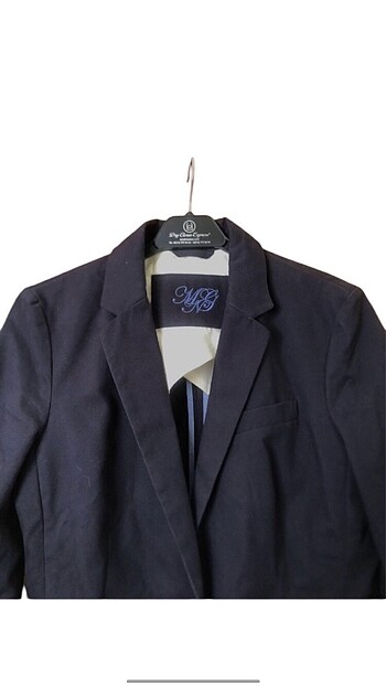s Beden Mango lacivert blazer ceket