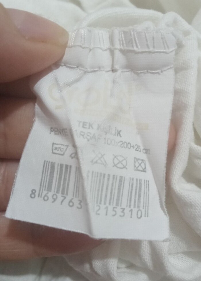 Tek kişilik lastikli çarşaf  - Görsel 5