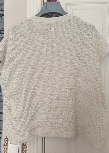 LC Waikiki Krem  standart Süveter - Görsel 2