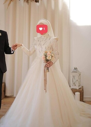 Aysira Tesettür gelinlik