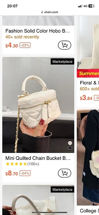 SHEIN ÇANTA ARIYORUM