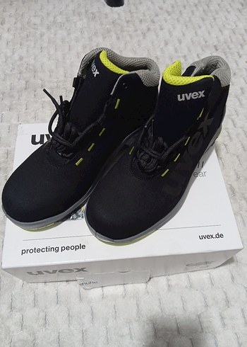 Uvex Erkek Siyah Spor Outdoor Ayakkabı - Görsel 4