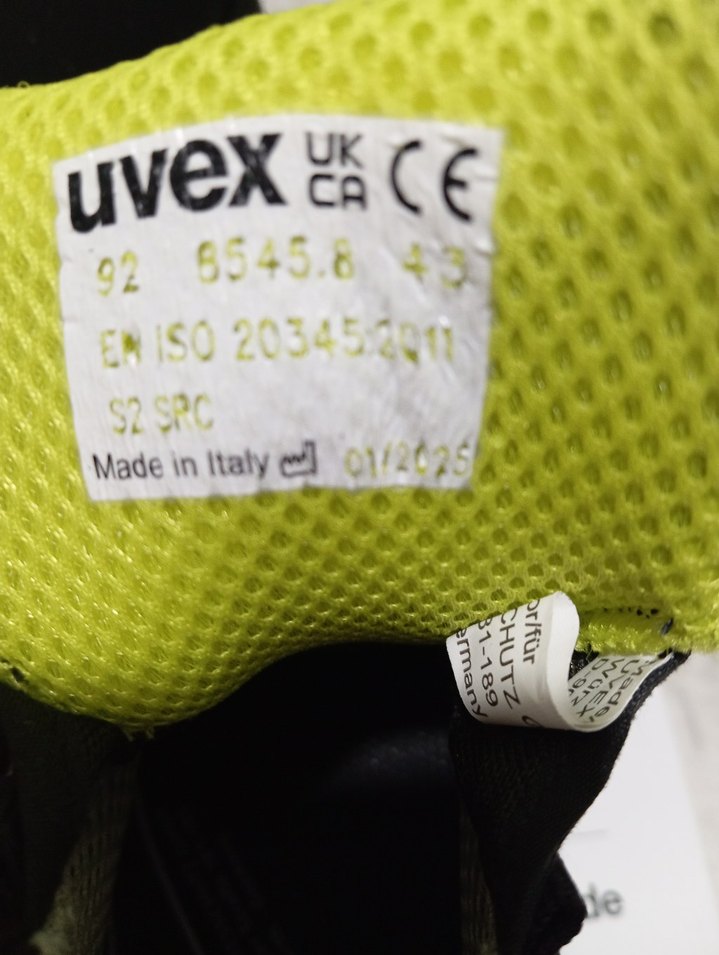 Uvex Erkek Siyah Spor Outdoor Ayakkabı - Görsel 5