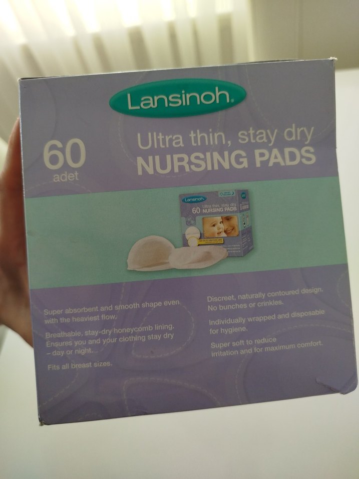 Lansinoh Ultra İnce Süper Emici Göğüs Pedleri 60'lı - Görsel 2