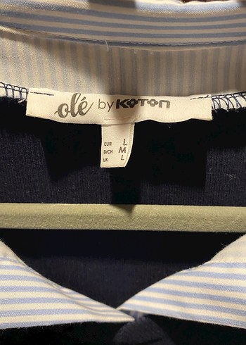 Düğmeli Pamuklu Lacivert Hamile Gömlek - Görsel 2