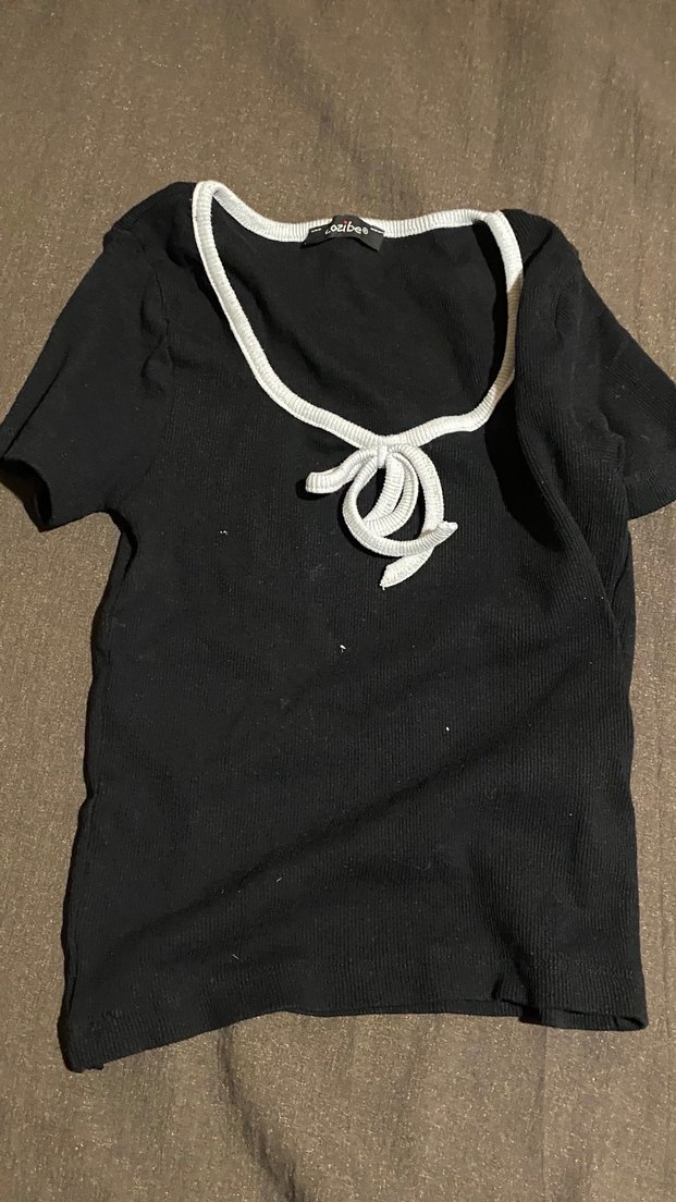 5 tşört ün hepsi 150 Siyah Kısa Kollu  Tişörtü - Görsel 4