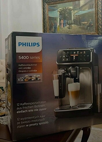Philips sıfır tam otomatik kahve makinesi 5400 