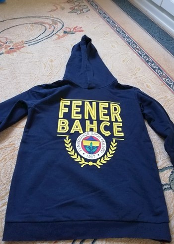 Erkek Çocuk Lacivert Kapüşonlu Sweatshirt