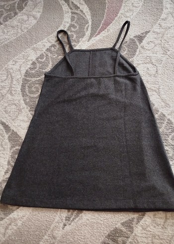 Boncuk İşlemeli Siyah Mini Elbise - Görsel 2