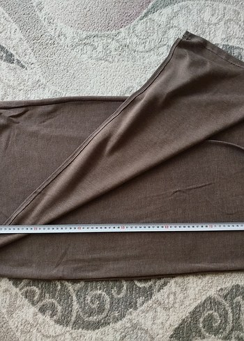 Kadın Bej Drapeli Uzun Etek - Görsel 6