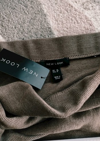 Kadın Bej Drapeli Uzun Etek - Görsel 7