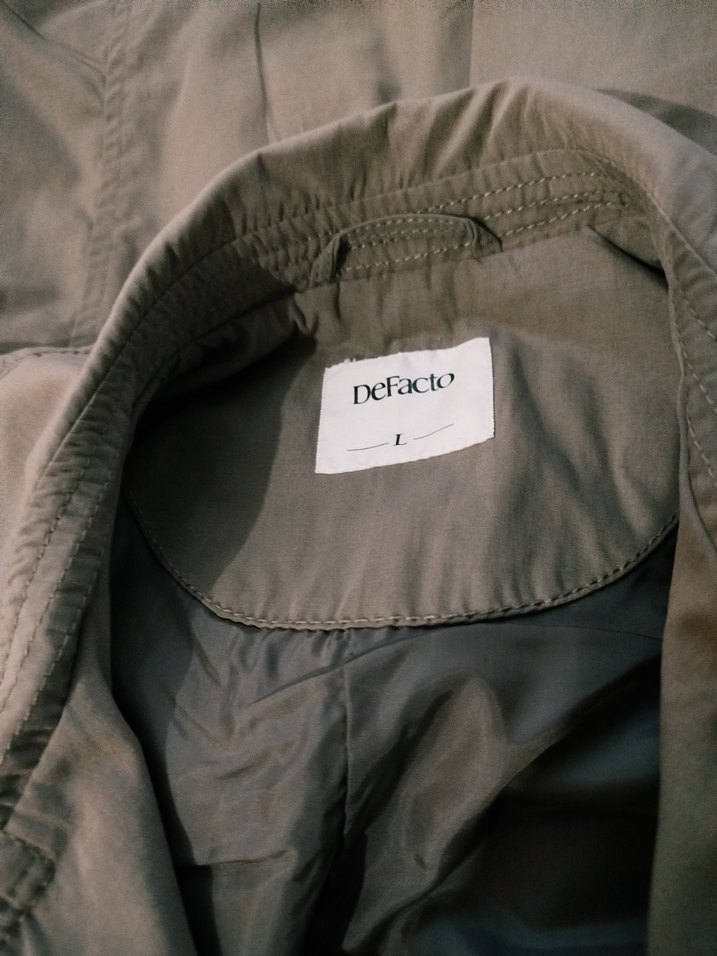 Düğmeli Midi Kadın Trençkot - Görsel 5