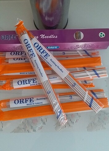 çorap örgü şişi. 