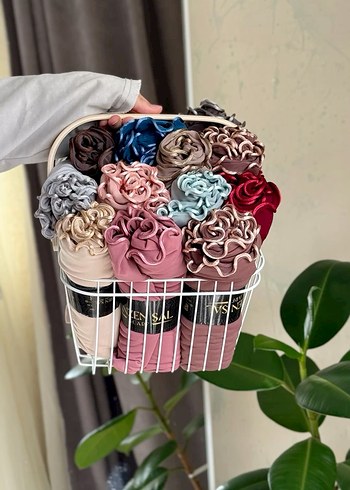 Jersey premium kenarı fırfırlı penye şal - Görsel 2