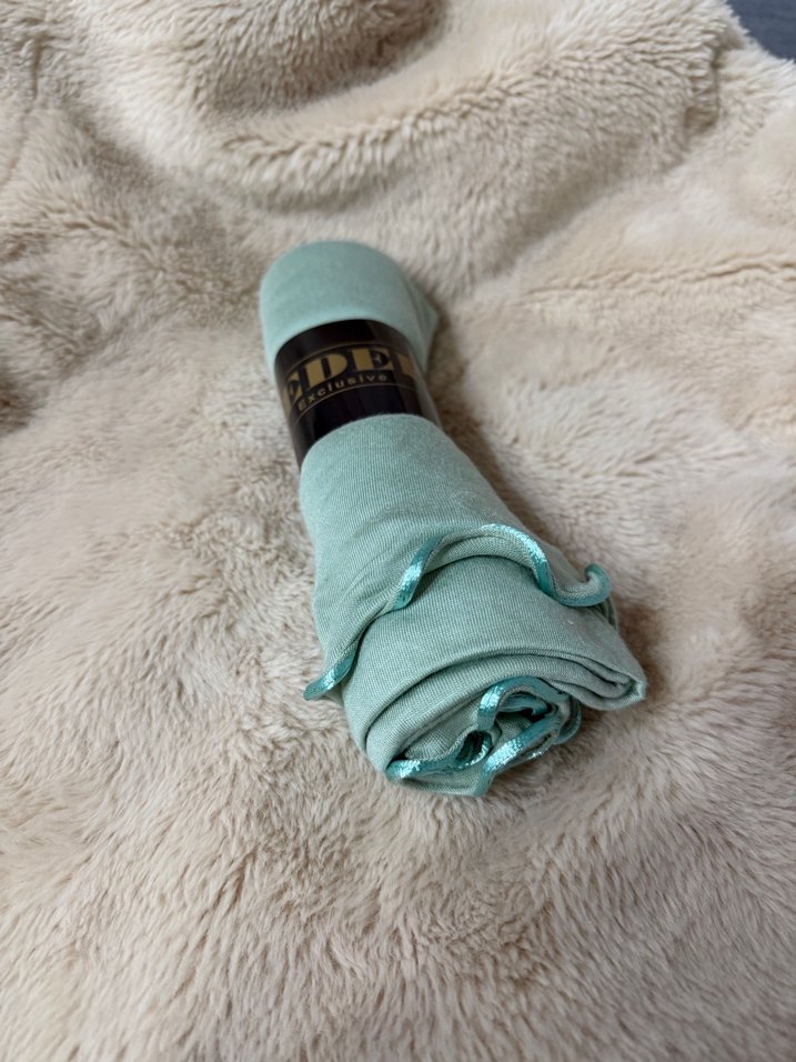 Jersey premium fırfırlı penye şal - Görsel 2