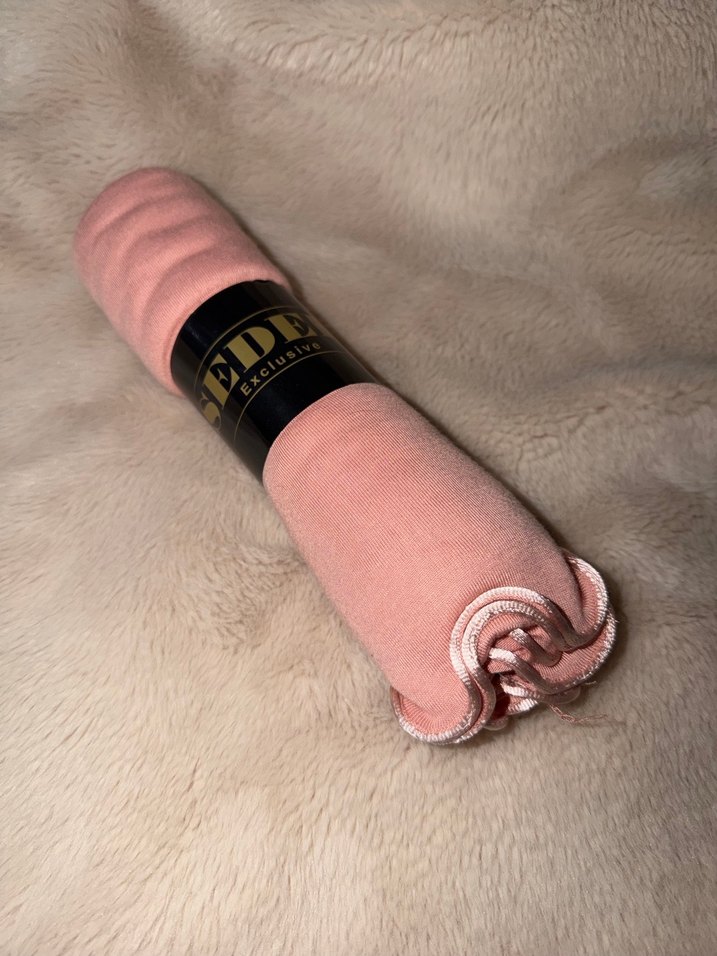 Jersey premium fırfırlı penye şal - Görsel 4