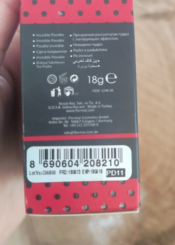 Flormar Passionate Dots Görünmez Pudra - Görsel 3