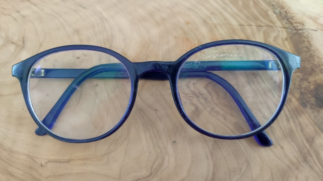 Koyu Mavi Gözlük,Çerçevesi - Görsel 5