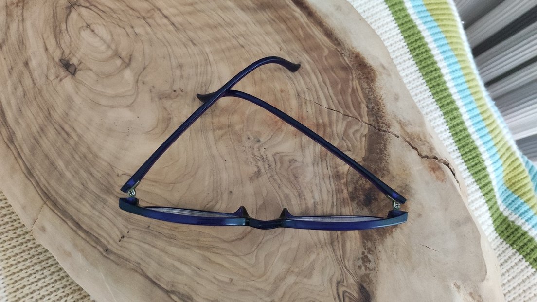 Koyu Mavi Gözlük,Çerçevesi - Görsel 4