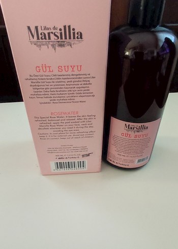 Marsillia Gül Suyu - Görsel 2