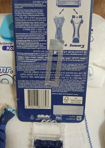 GİLLETTE SENSOR3 TRAŞ BIÇAĞI VE YEDEK BAŞLIKLAR - Görsel 4