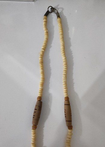 Vintage Bohem Etnik Desenli Boncuklu Uzun Kolye - Görsel 3