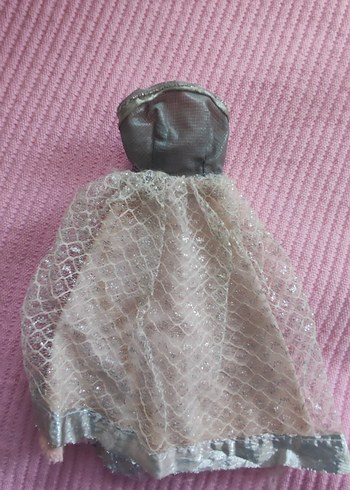 Beden Vintage Barbie Fatoş Bebek Elbisesi