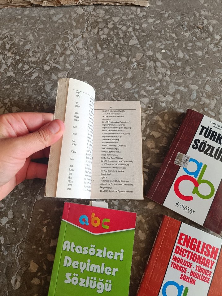 Sözlük Seti - Görsel 2