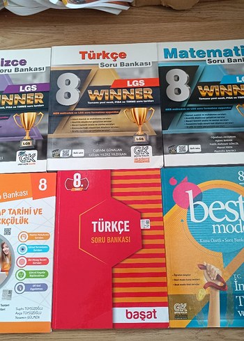 8. Sınıf test kitabı lgs hazırlık soru Bankası