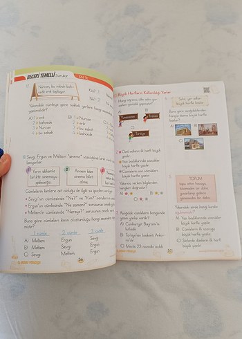 2. Sınıf Tüm Dersler Soru Bankası öğretmen evde - Görsel 5