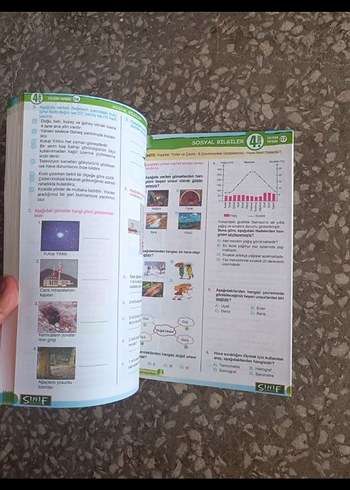 4. Sınıf tüm dersler test kitabı Çalışma Yaprakları - Görsel 6