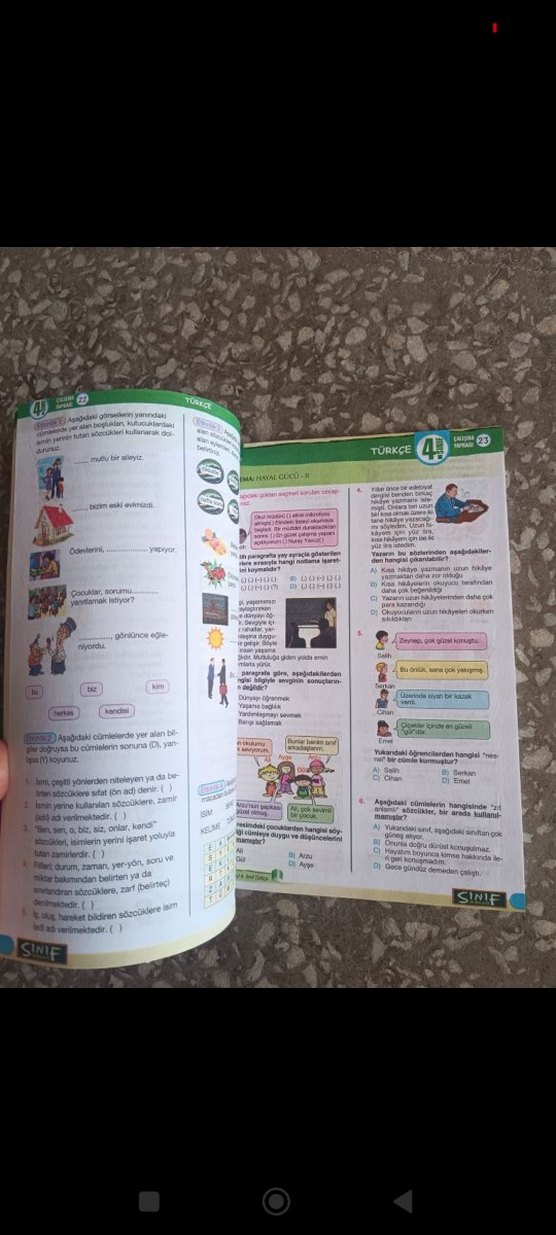 4. Sınıf tüm dersler test kitabı Çalışma Yaprakları - Görsel 3