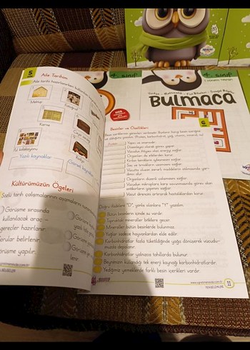 4. Sınıf  öğretmen evde Yarıyıl  tatil kitabı seti - Görsel 2