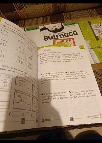 4. Sınıf  öğretmen evde Yarıyıl  tatil kitabı seti - Görsel 5