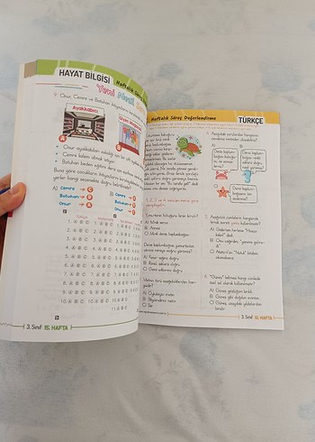 3. Sınıf öğretmen evde tüm dersler deneme - Görsel 4