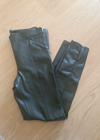 kadın dar paça Deri Pantolon