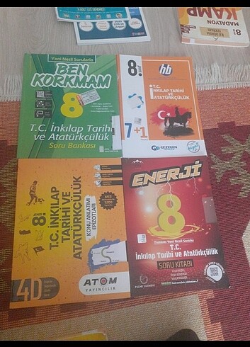 8. Sınıf test kitabı 