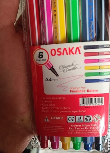Renkli başlık kalemi