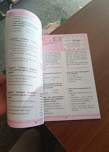 4 sınıf tüm dersler test kitabı