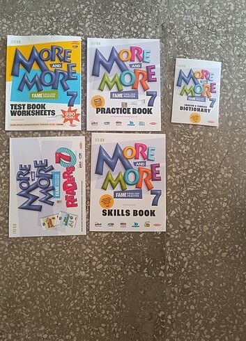 More more 7. Sınıf ingilizce test kitabı 