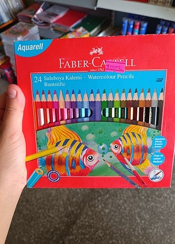 Faber Castell 24'lü kuru boya kalemi 