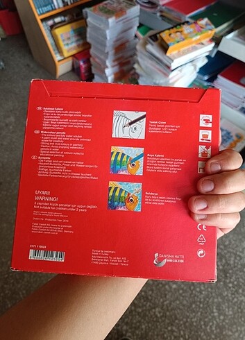 Faber Castell 24'lü kuru boya kalemi