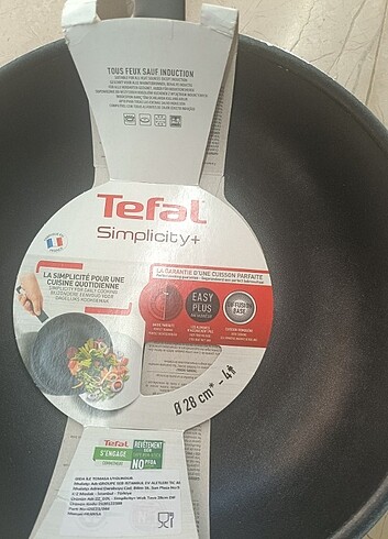  Beden gri Renk Tefal vok tava